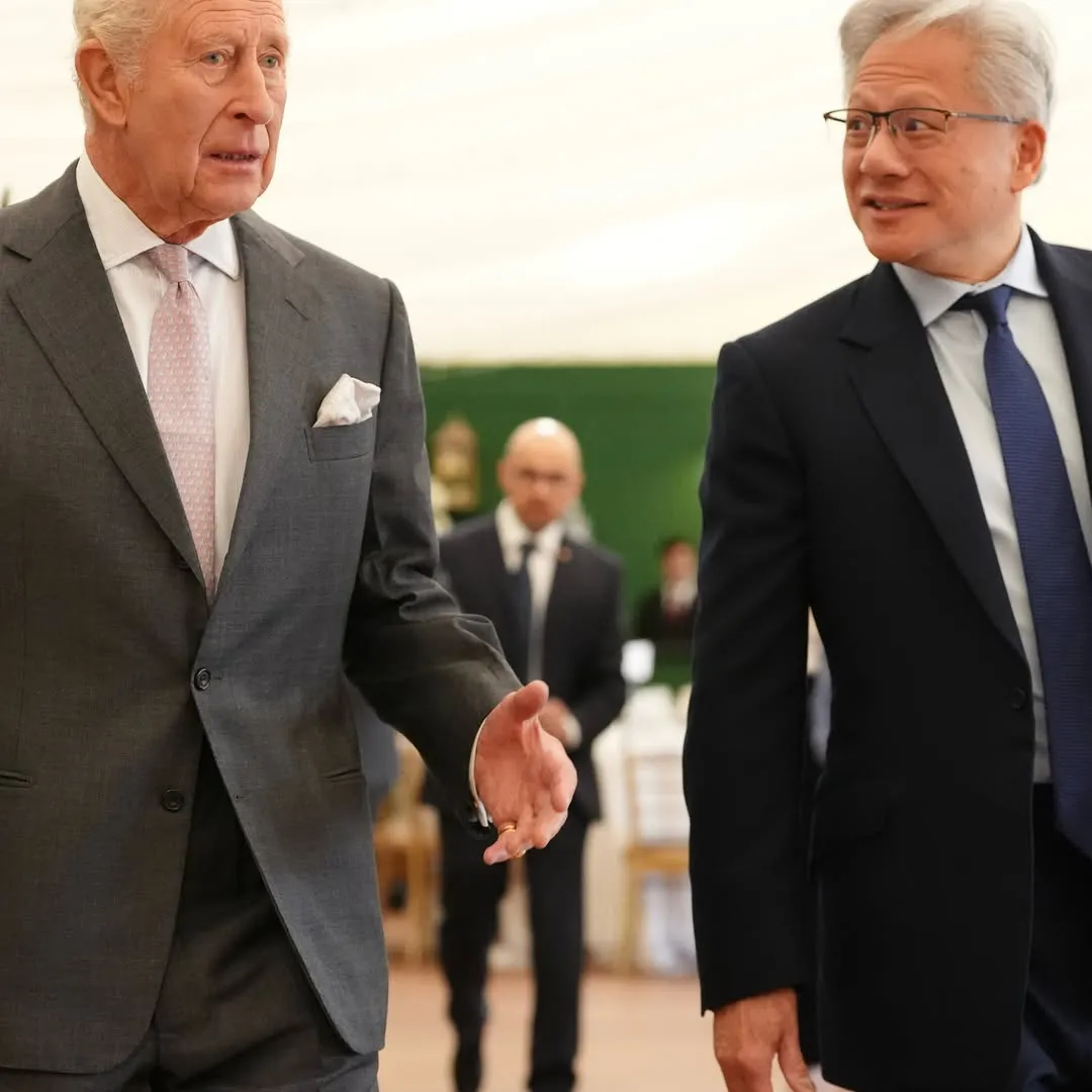 El rey Carlos III se reunió con líderes de la IA para pedir mayor control