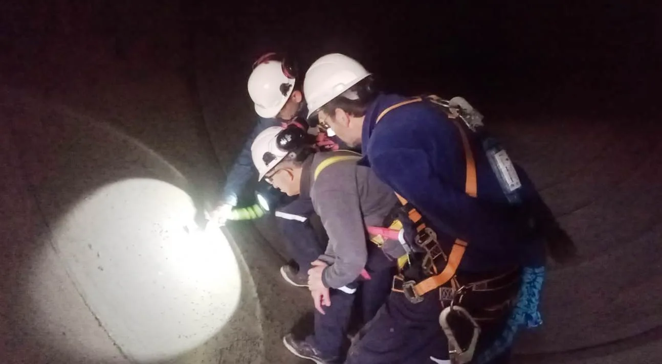 Inspeccionaron las instalaciones sumergidas del complejo hidroeléctrico Ullum