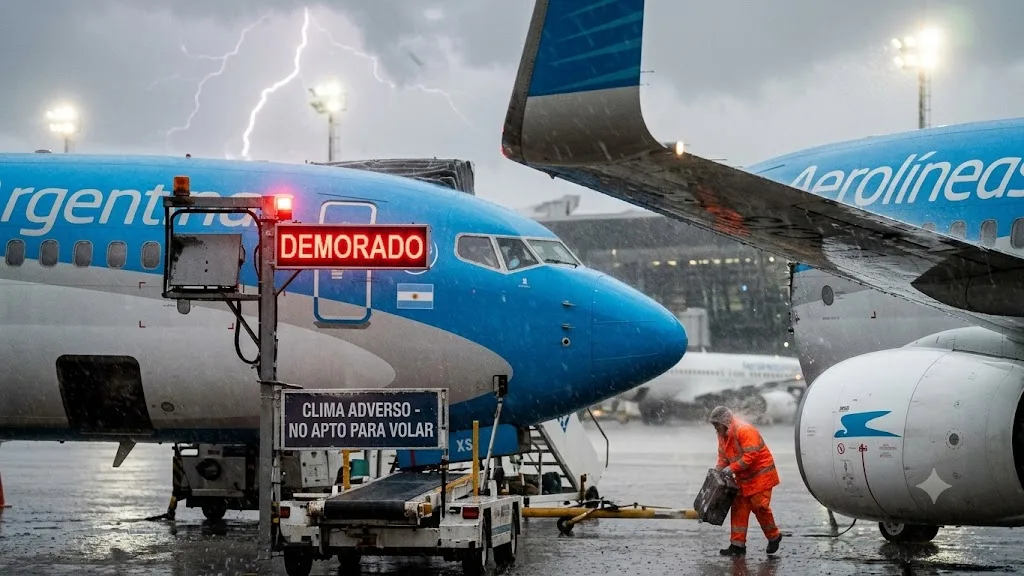 Neblina en Tucumán demora vuelos mientras tormentas afectan Aeroparque