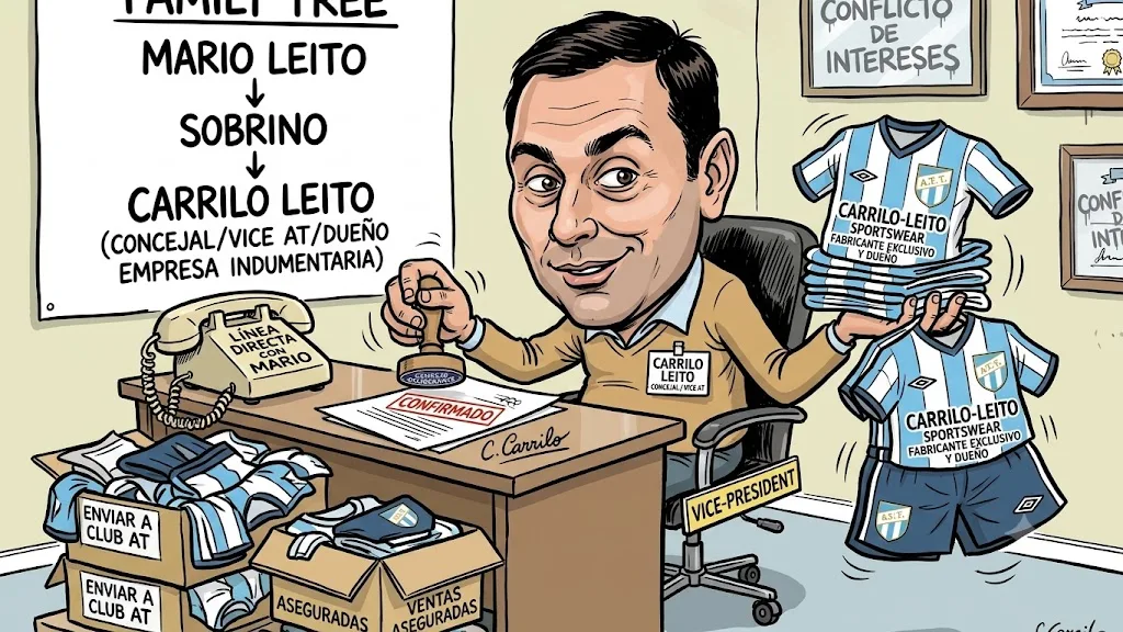 Denuncian conflicto de intereses en Atlético por dueño de proveedor de indumentaria
