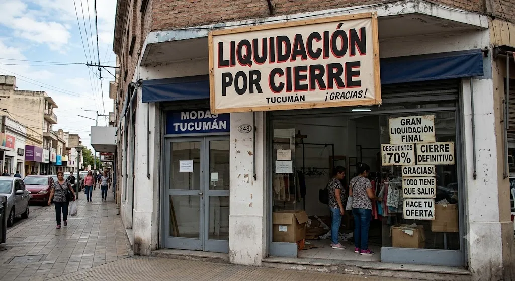 Ventas minoristas de Tucumán cayeron un 3,8% en julio y acumulan un retroceso del 2,7% en 2026