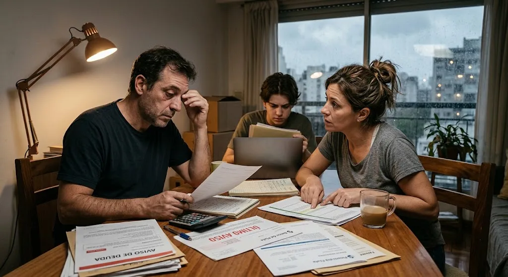 La mora en créditos a familias y pymes bajó al 12,7% en junio