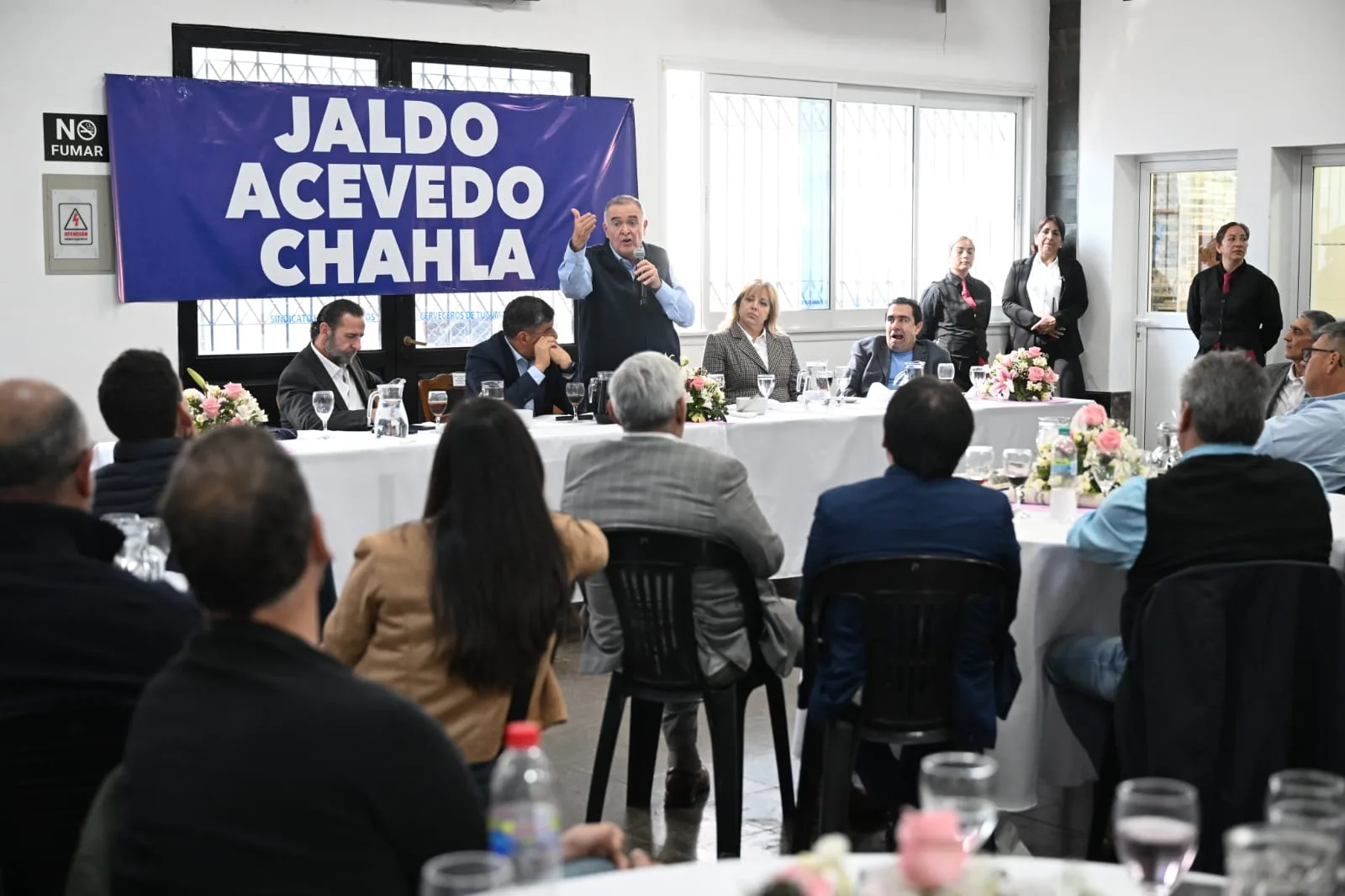 Jaldo y Chahla refuerzan articulación provincia-SMT