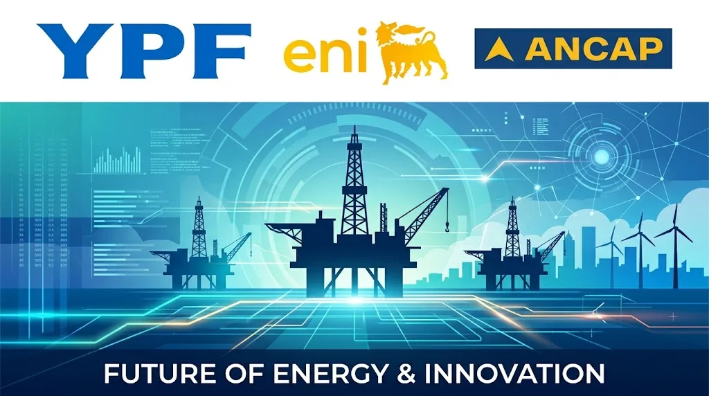 YPF y ENI se asocian en Uruguay: operación conjunta para la exploración offshore