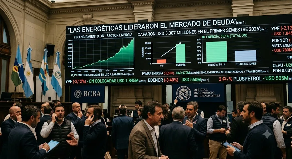 TGN, Central Puerto e YPF lideraron la suba de las energéticas en el Merval