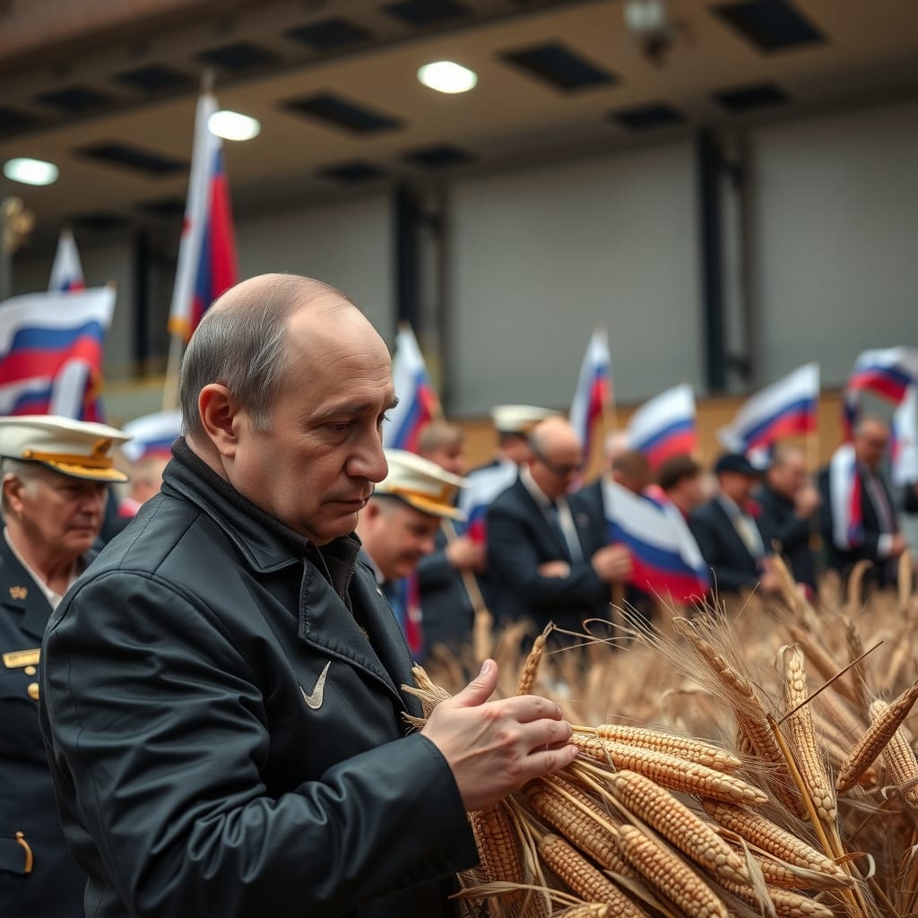 Las señales de paz de Putin desplomaron el trigo y sacudieron a los granos en Chicago