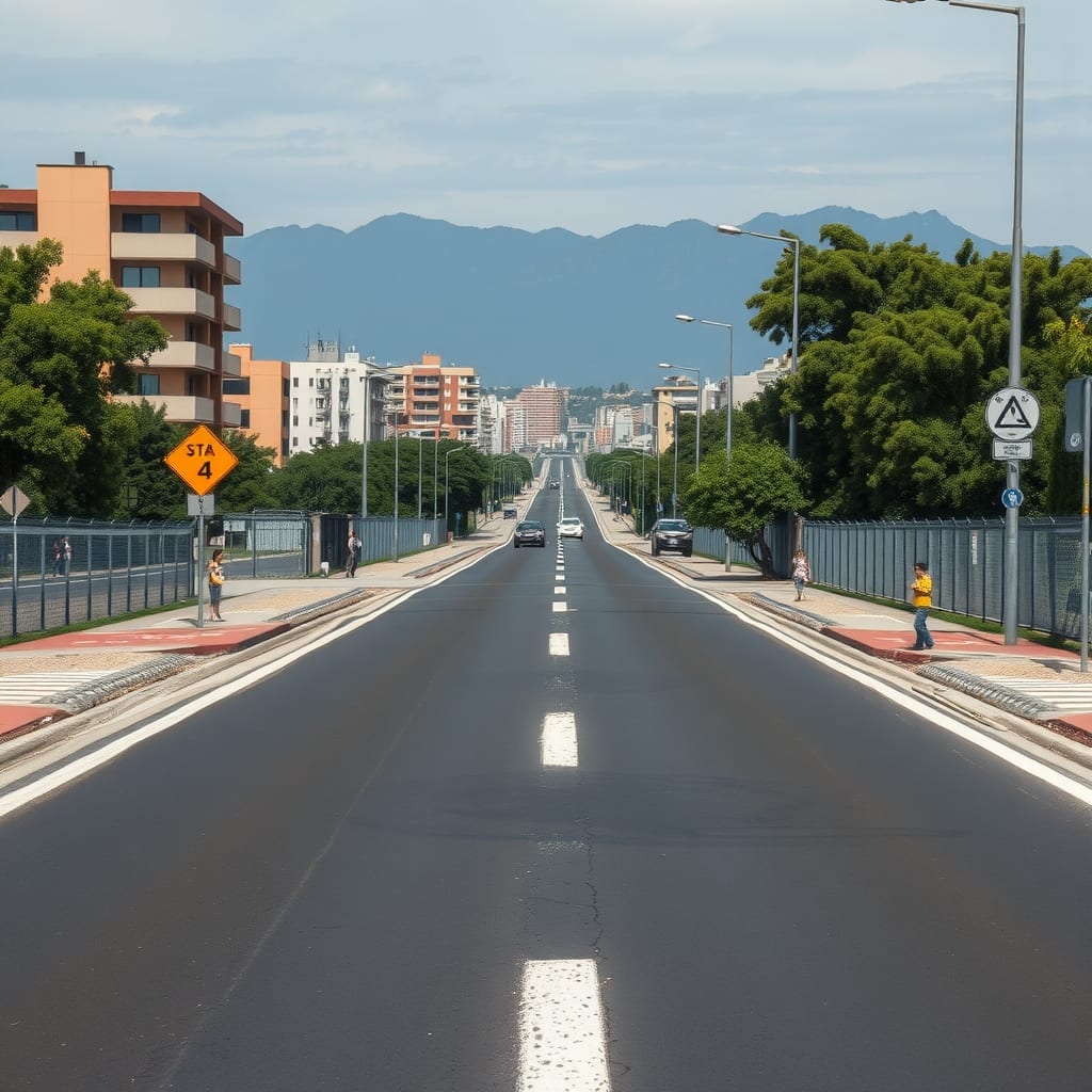 Añelo repavimentó la ex Ruta 7 en un acceso clave a la localidad