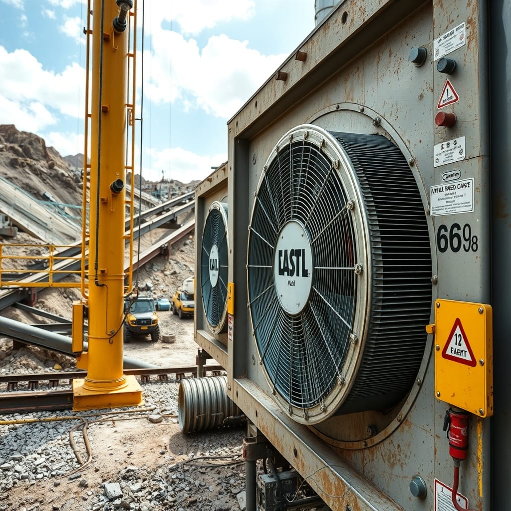Crece la demanda de piezas de aluminio para la ventilación en la minería