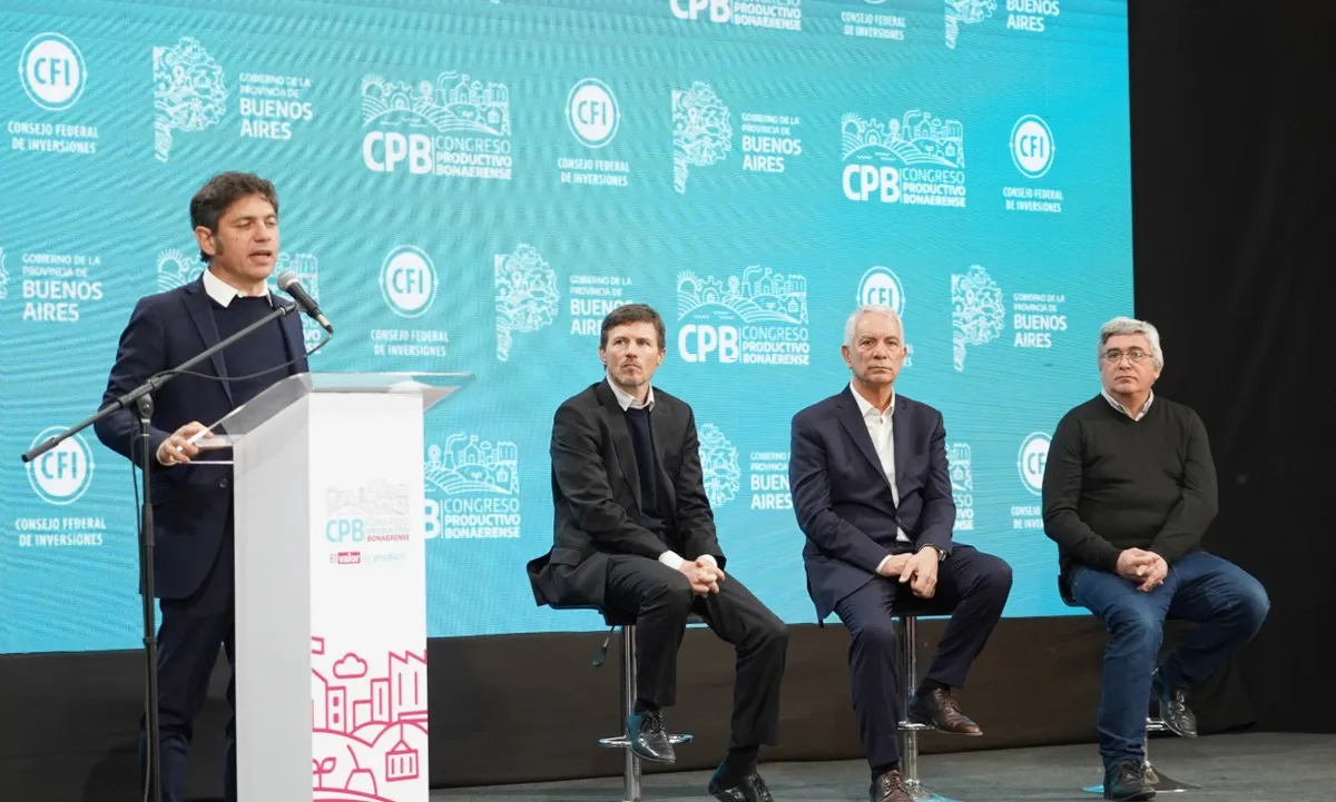 Congreso Productivo Bonaerense: 4° edición con Kicillof y 2.100 inscriptos