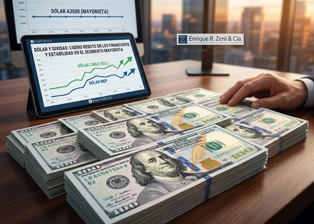 El dólar MEP y el CCL rebotaron levemente y el mayorista retrocedió 0,14%