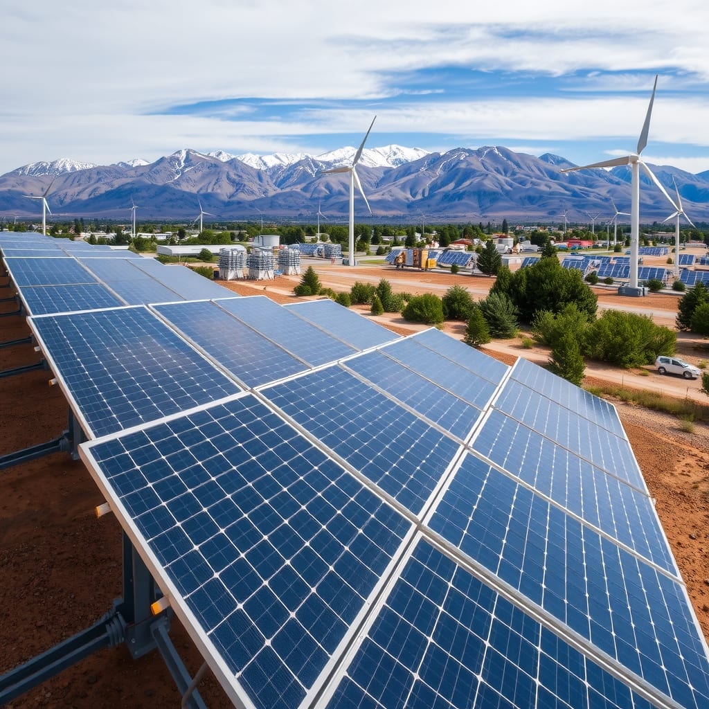 ENREGE publica el acceso de dos parques solares de 115 MW en Mendoza