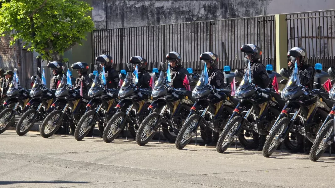 Salta refuerza la prevención en el norte con 10 nuevos motovehículos policiales